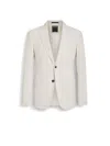 Zegna Off White Cashco Jacket In Off White