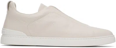 Zegna Sneakers In White