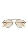 Zegna Orizzonte Ii Sonnenbrille Mit Rundem Gestell In Neutrals