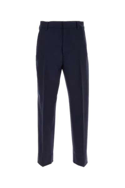 Zegna Trousers In Blue