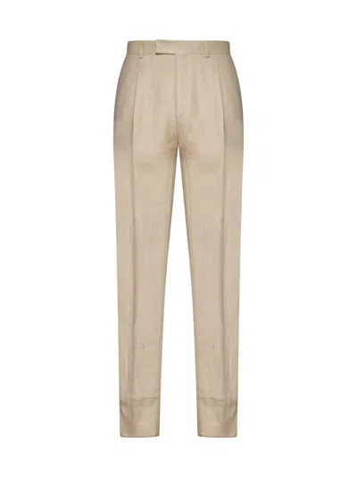 Zegna Pants In Beige