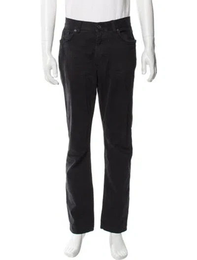 Pre-owned Zegna Pants In Black