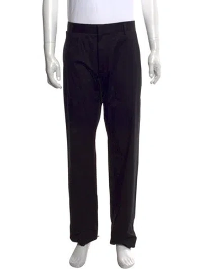Pre-owned Zegna Pants In Black