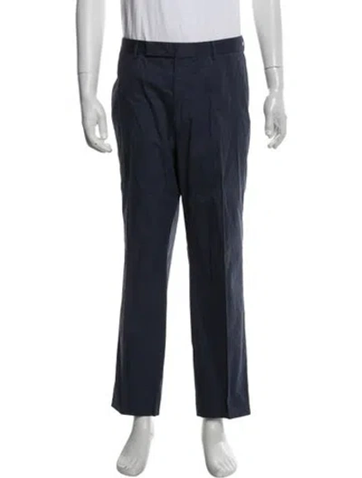 Pre-owned Zegna Pants In Blue