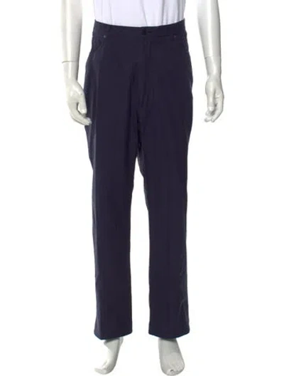 Pre-owned Zegna Pants In Blue