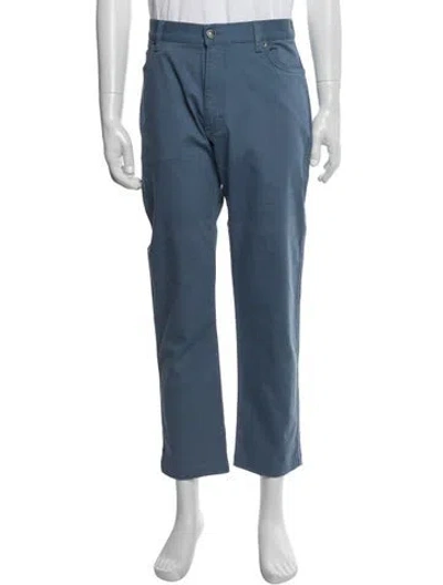 Pre-owned Zegna Pants In Blue