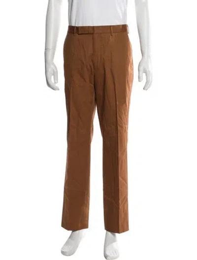 Pre-owned Zegna Pants In Brown