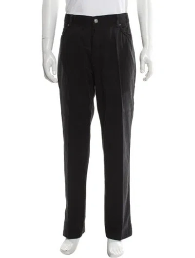 Pre-owned Zegna Pants In Gray