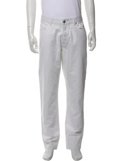 Pre-owned Zegna Pants In Gray