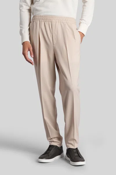 Zegna Pants In Beige Polyester In Neutral