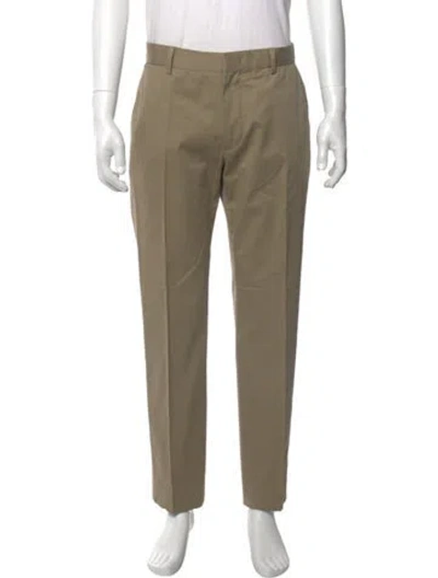 Pre-owned Zegna Pants In Neutral