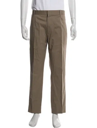 Pre-owned Zegna Pants In Neutral