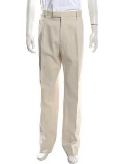 Pre-owned Zegna Pants In Neutral