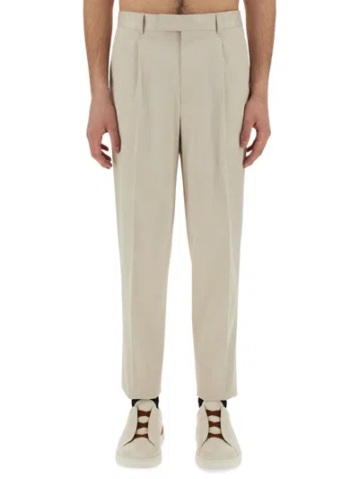 ZEGNA PANTS WITH PLEAT