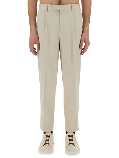ZEGNA PANTS WITH PLEAT