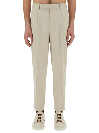 ZEGNA PANTS WITH PLEAT