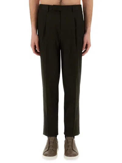 ZEGNA PANTS WITH PLEAT