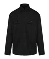 Zegna Camicia Con Tasche In Green