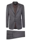 Zegna Easy Care Merino Wool Suit In Gray