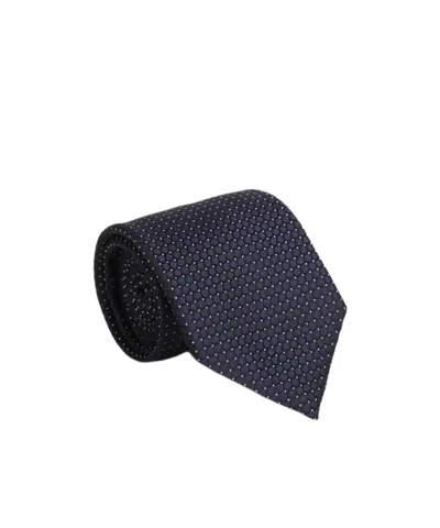 ZEGNA ZEGNA PATTERN JACQUARD POINTED-TIP TIE