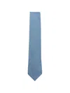 Zegna Patterned Tie In Blue