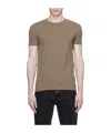 Zegna Plain Jersey T-shirt In Multicolor