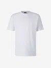 Zegna Short Sleeve Linen T-shirt In Neutral