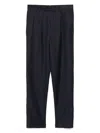 Zegna Pleat-detail Trousers In Blue