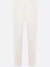ZEGNA PLEATED GABARDINE TROUSERS