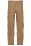 Zegna Men's City Fit Stretch Gabardine 5-pocket Pants In Light Brown