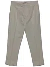 Zegna Pleated Trousers In White