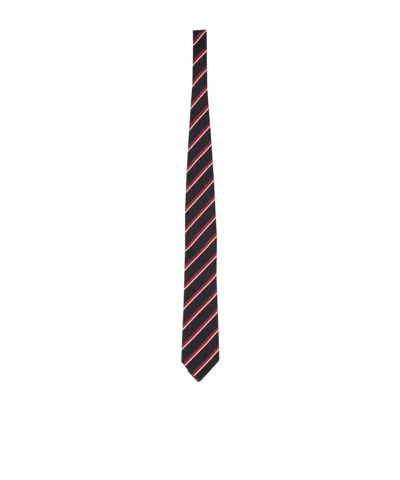 Zegna Pointed Tie In Black