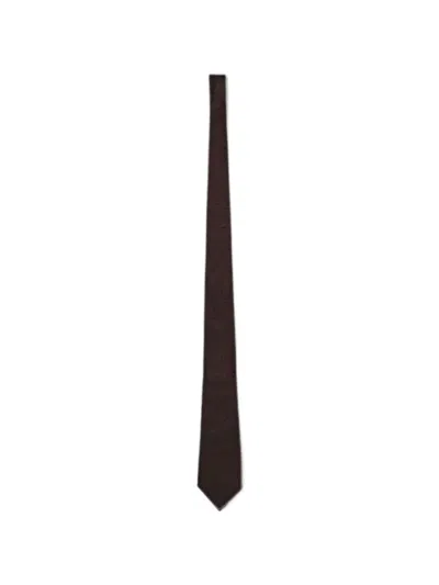 Zegna Polka-dot Silk Tie In Multi