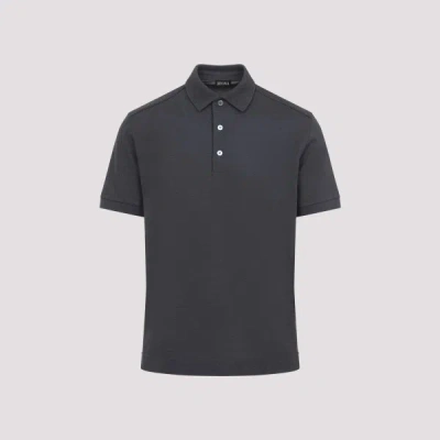 Zegna Polo 48 In Black