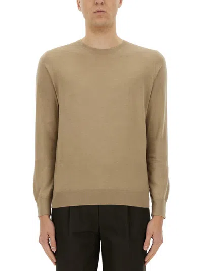 Zegna Maglia Cashseta In Beige