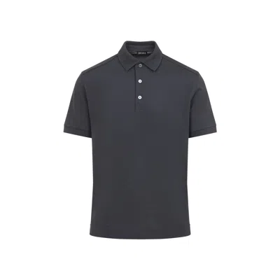 Zegna Polo In Gray