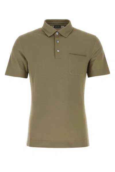 Zegna Polo In Green