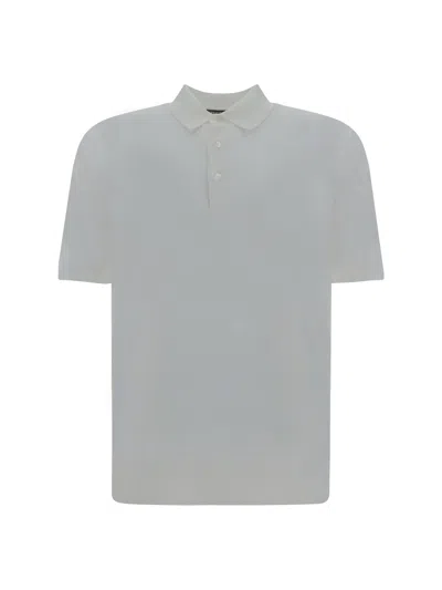 Zegna Polo Shirt In Gray