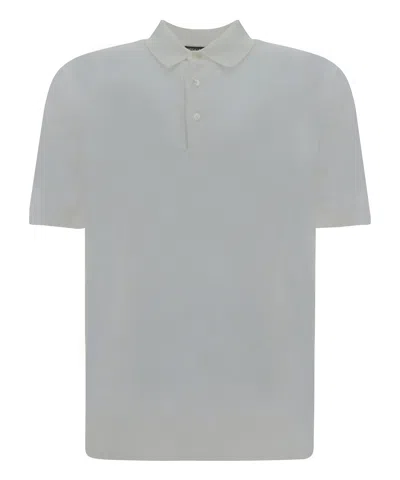 Zegna Polo Shirt In White
