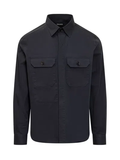 ZEGNA ZEGNA OVER SHIRT