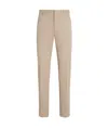 Zegna Five Pocket Cotton Pants In Nude