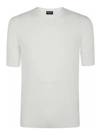 ZEGNA PREMIUM COTTON STITCH T-SHIRT