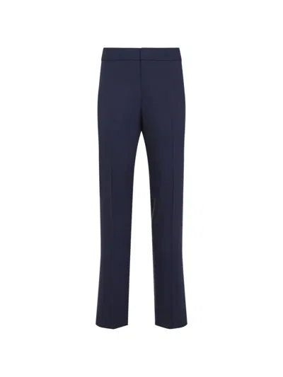 Zegna Oasi Lino Staight Leg Trousers In Animal Print