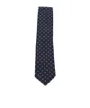 Zegna Pointed Tie In Gold