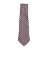 Zegna Ties Light And Natural In Brown