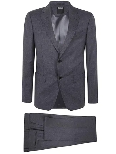 Zegna Men's Pure Wool Suit In Gray
