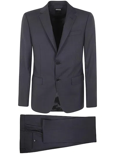 Zegna Men's Pure Wool Suit In Gray