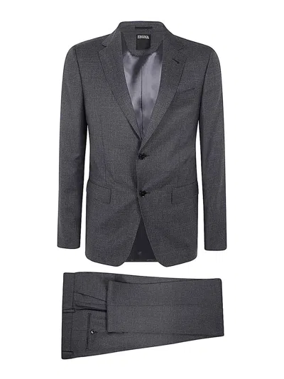 ZEGNA TRAJE - GRIS