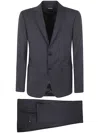 Zegna Men's Pure Wool Suit In Dark Grey Solid