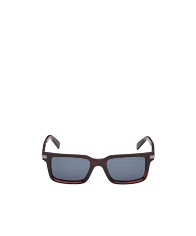ZEGNA RECTANGULAR SUNGLASSES